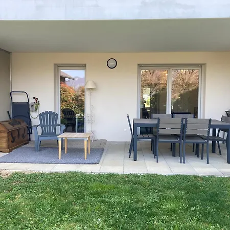 T3 63 M2 Rez-de-chaussee, Schweitzer 2 Garage Et Jardin Lägenhet *