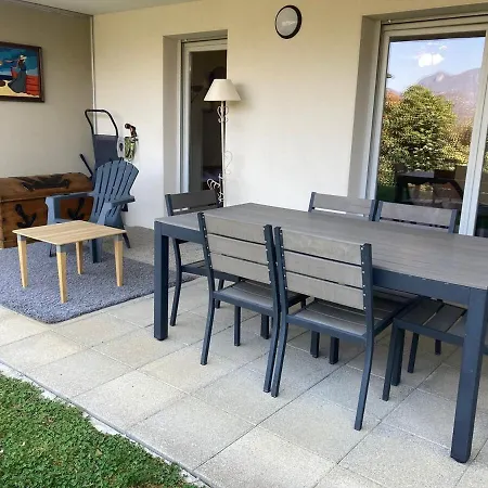 T3 63 M2 Rez-de-chaussee, Schweitzer 2 Garage Et Jardin Apartman Aix-les-Bains