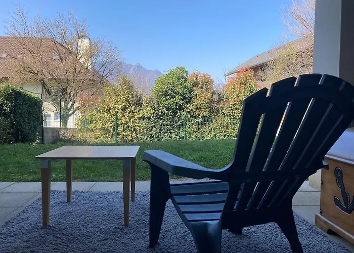 T3 63 M2 Rez-de-chaussee, Schweitzer 2 Garage Et Jardin アパート エクスレバン