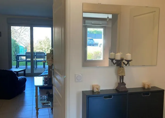 T3 63 M2 Rez-de-chaussee, Schweitzer 2 Garage Et Jardin エクスレバン